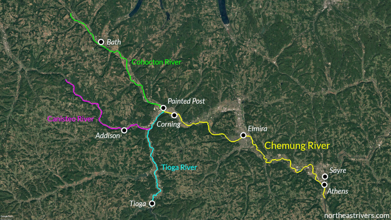 Chemung River Watershed Northeast Rivers